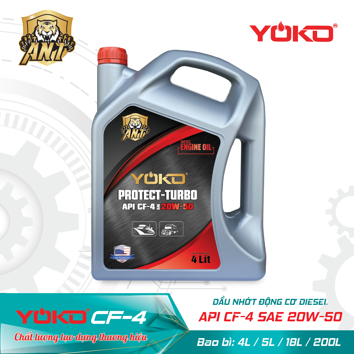 ANT YOKO VANTAI DIESEL_CF-4 4L